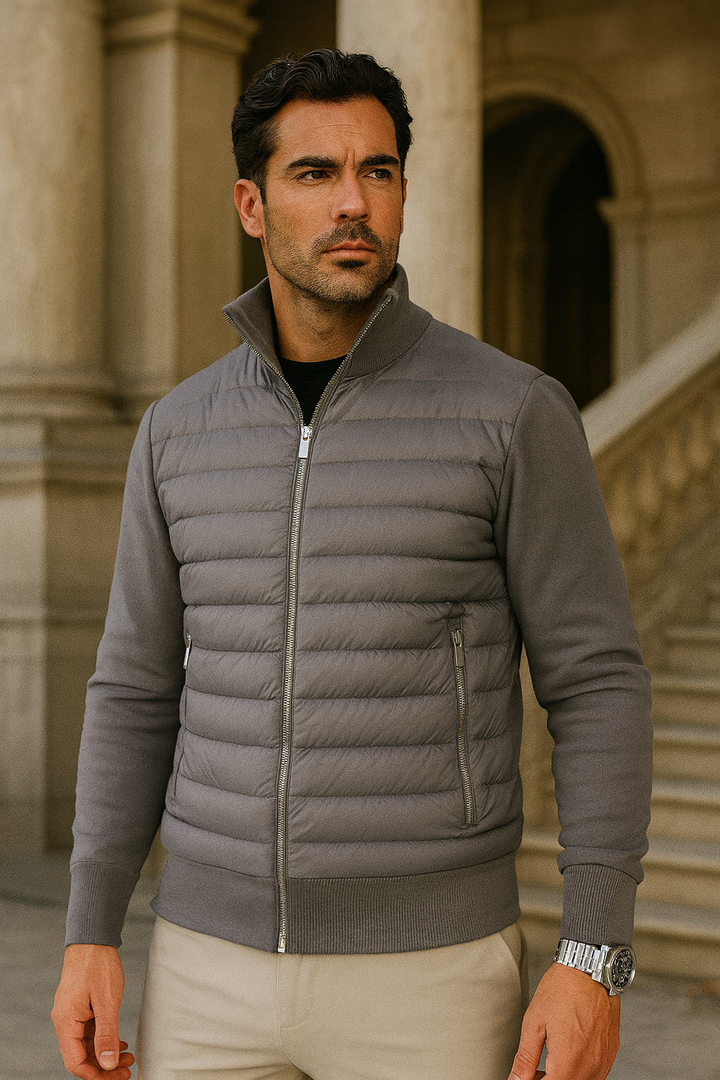 Victor - Men's Cotton Blend Winter Jacket