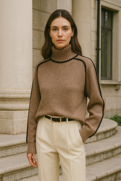 Milly - Women's Turtleneck Sweater