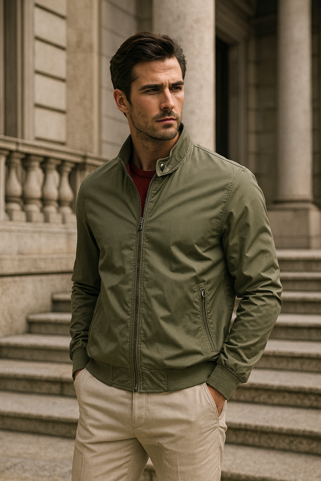 Adam - Men's Lightweight Breathable Jacket