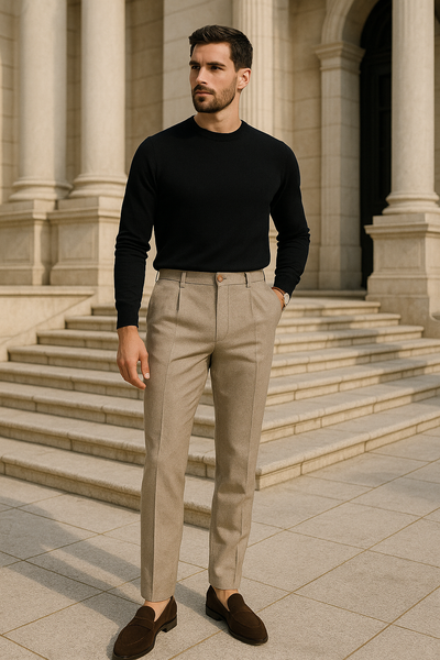 Jules - Men's Slim Fit Tailored Pants