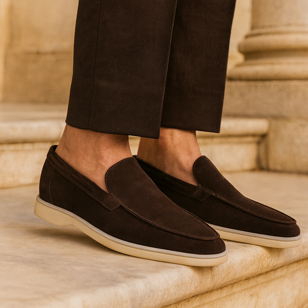 Carlo - Men's Suede Loafers