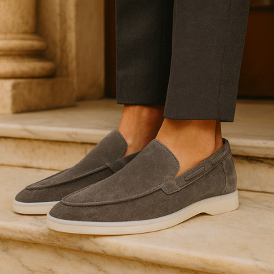 Carlo - Men's Suede Loafers