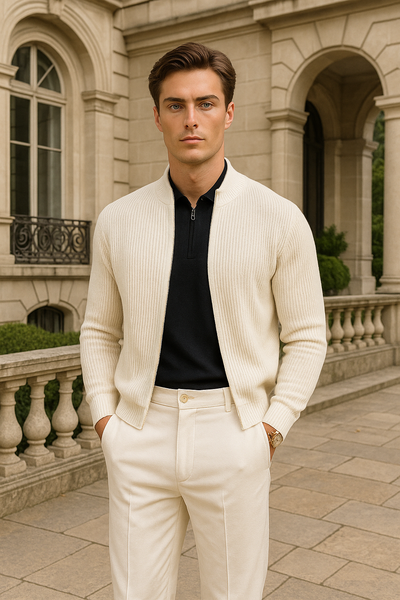 Noah - Men's Cotton Blend Cardigan