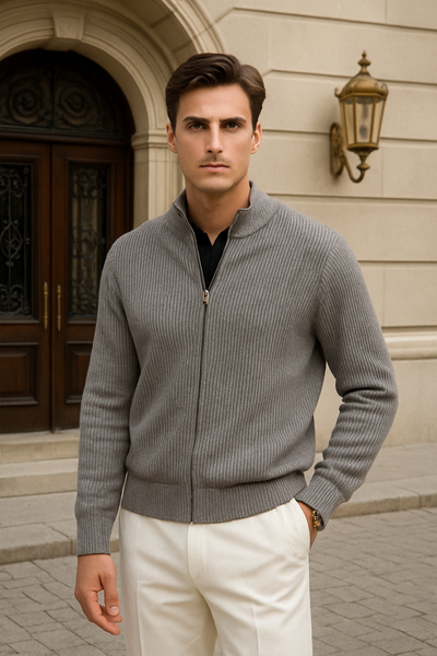 Noah - Men's Cotton Blend Cardigan