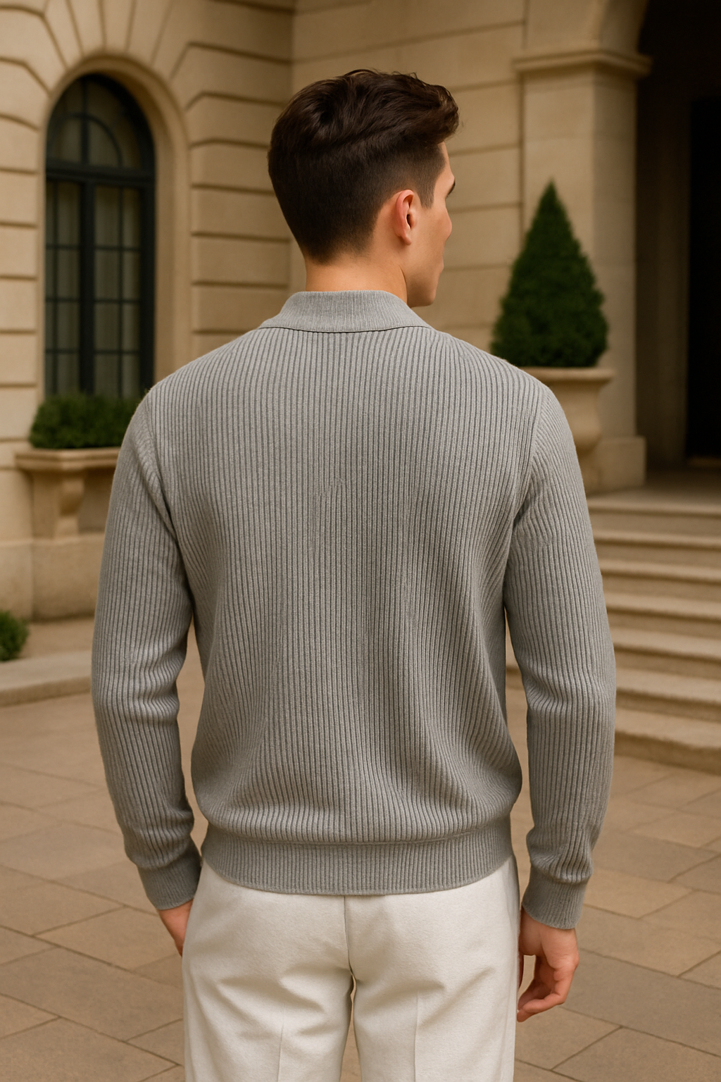 Noah - Men's Cotton Blend Cardigan