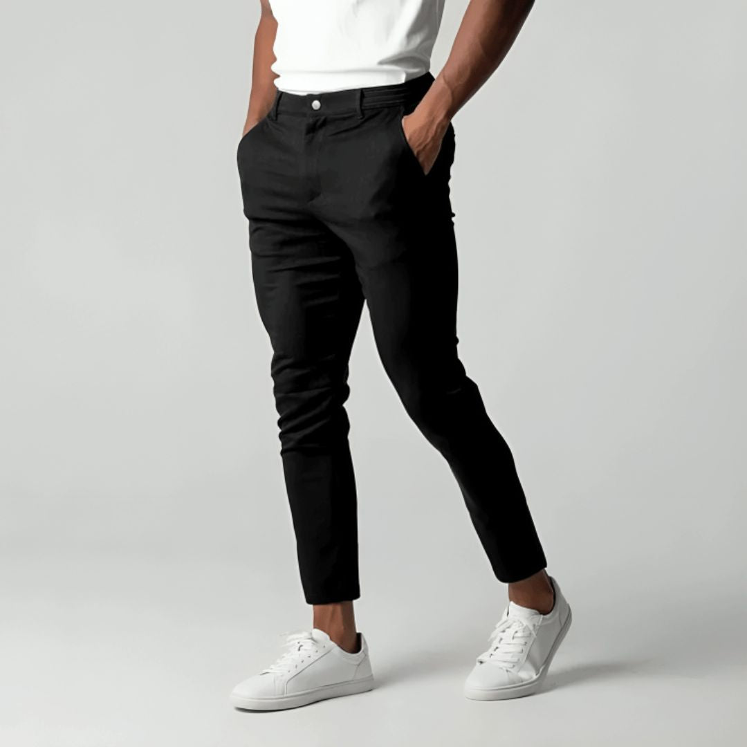 Liam - Men's Stretch Cotton Chino Pants