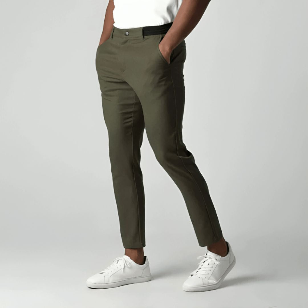 Liam - Men's Stretch Cotton Chino Pants